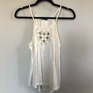 Cream American Eagle Tank